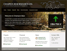 Tablet Screenshot of championbear.com